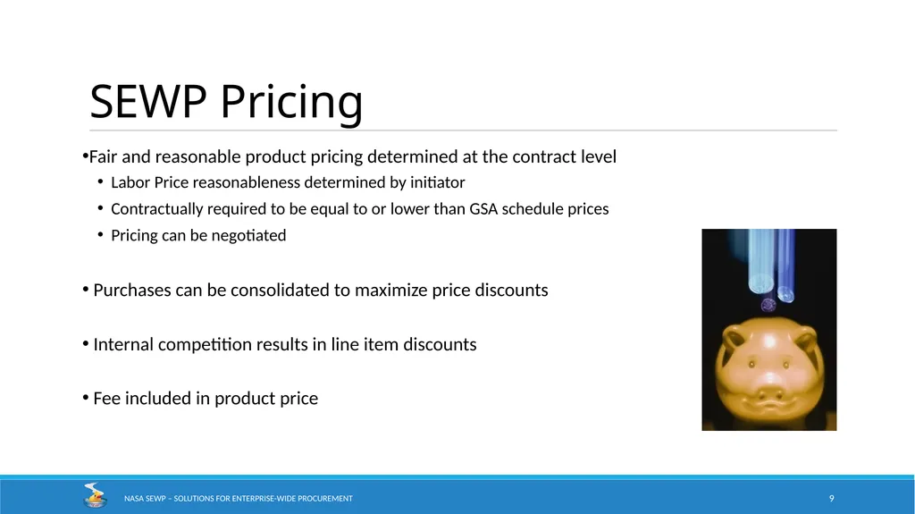 NASA SEWP Solutions for Enterprise-Wide - slide 9 of 17
