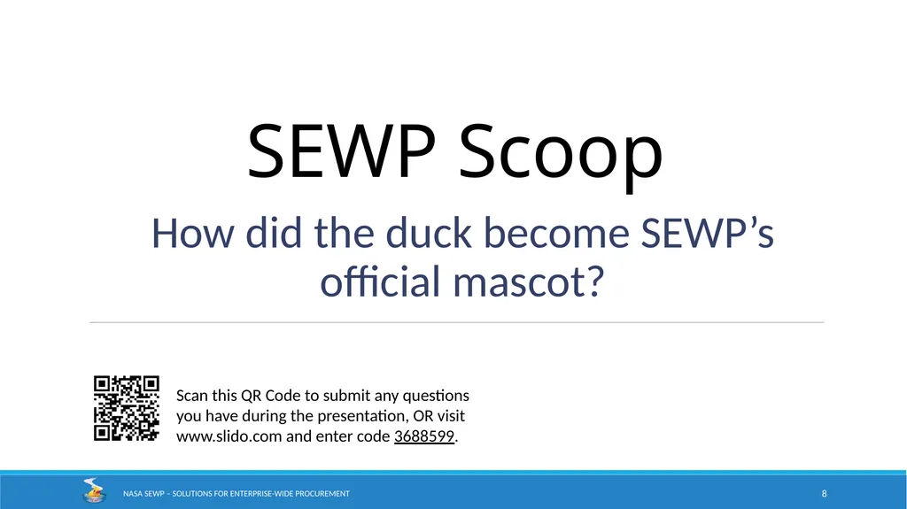NASA SEWP Solutions for Enterprise-Wide - slide 8 of 17