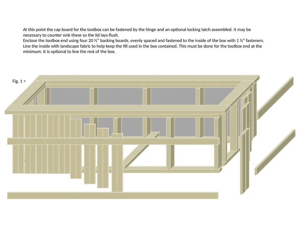 Garden Box Design Plans Garden Box Materials List - slide 11 of 11