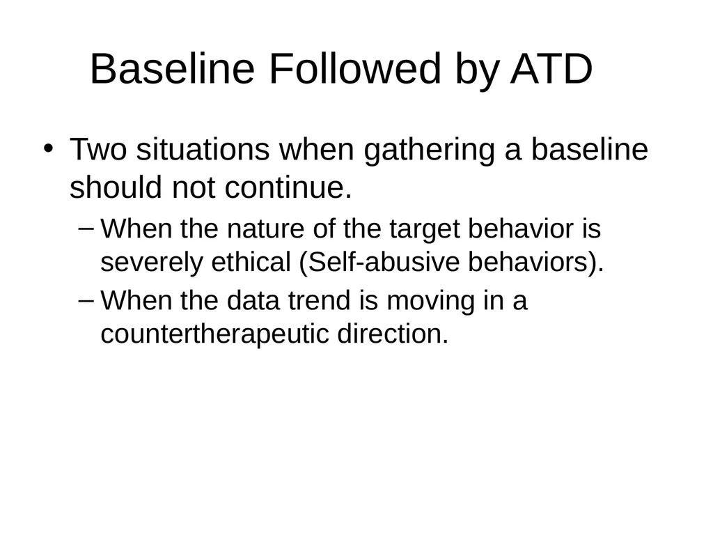 Chapter 9 Overview of Alternating Treatments - slide 6 of 16