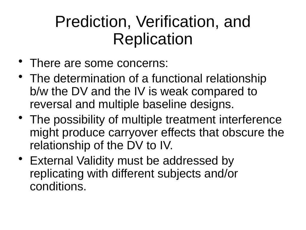 Chapter 9 Overview of Alternating Treatments - slide 9 of 16