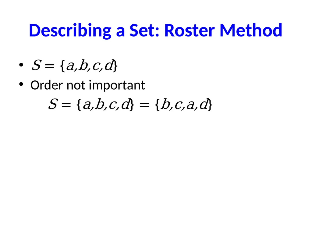 Set Theory – Part I Chapter 3.1, 3.2, 3.3 - slide 6 of 58