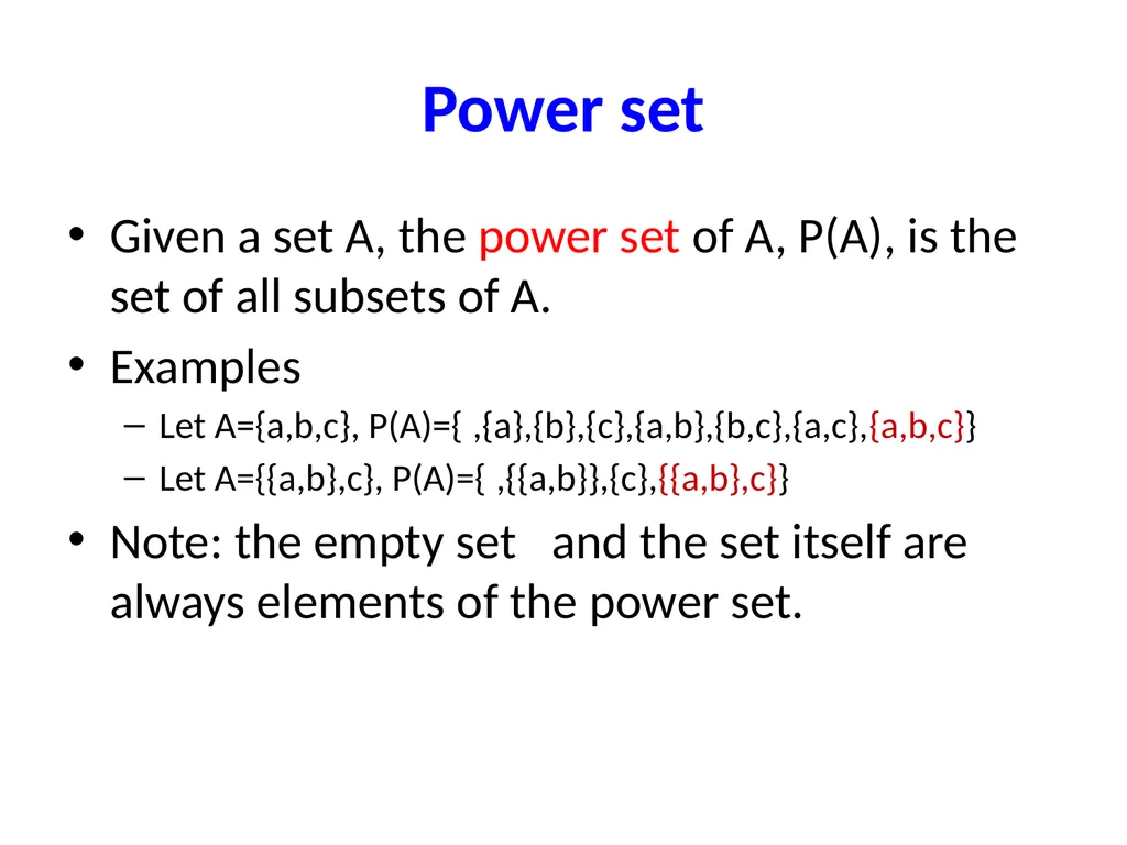 Set Theory – Part I Chapter 3.1, 3.2, 3.3 - slide 22 of 58