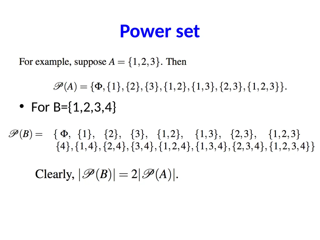 Set Theory – Part I Chapter 3.1, 3.2, 3.3 - slide 24 of 58