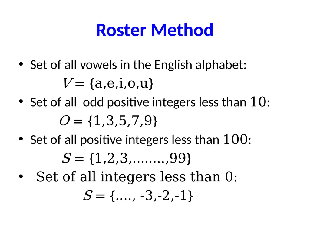 Set Theory – Part I Chapter 3.1, 3.2, 3.3 - slide 9 of 58