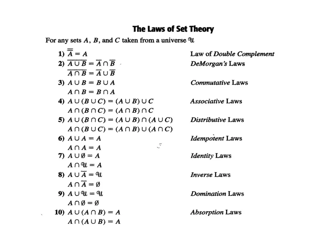 Set Theory – Part I Chapter 3.1, 3.2, 3.3 - slide 46 of 58