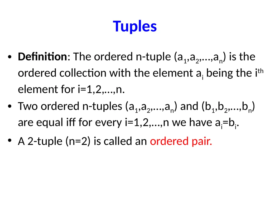 Set Theory – Part I Chapter 3.1, 3.2, 3.3 - slide 27 of 58