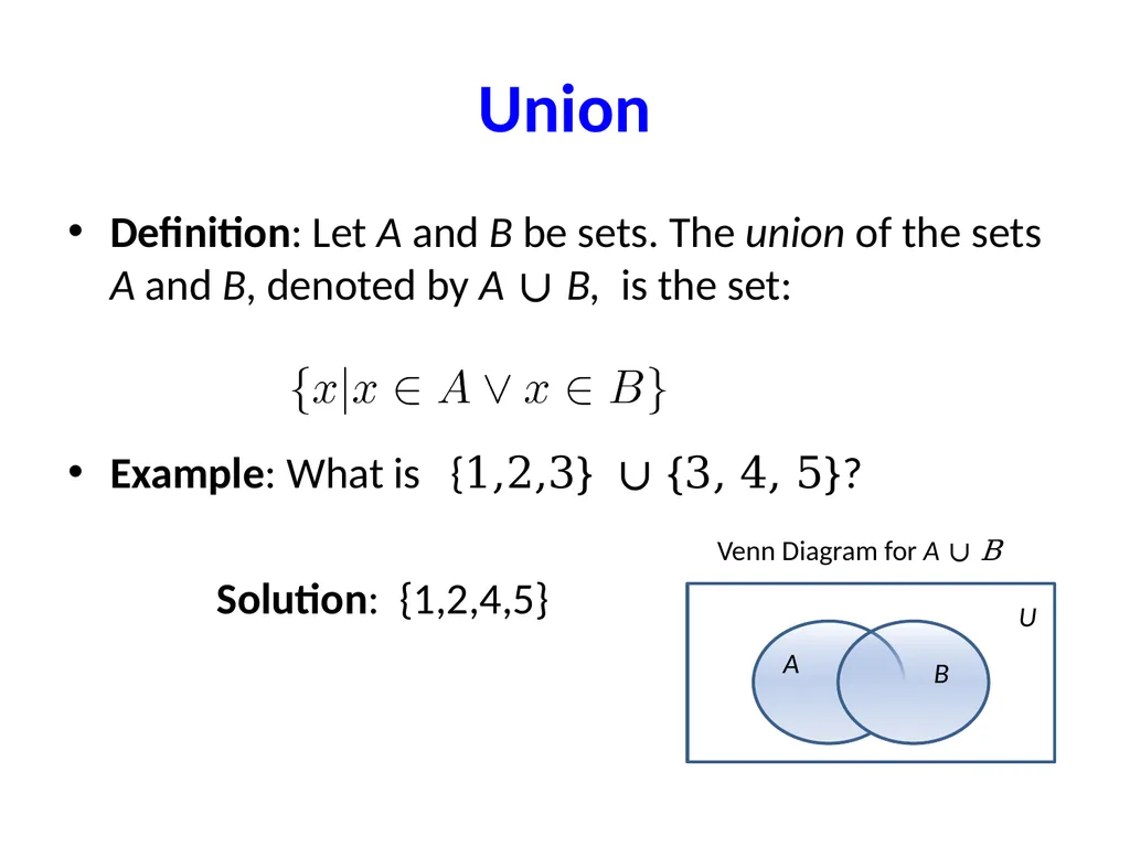 Set Theory – Part I Chapter 3.1, 3.2, 3.3 - slide 30 of 58