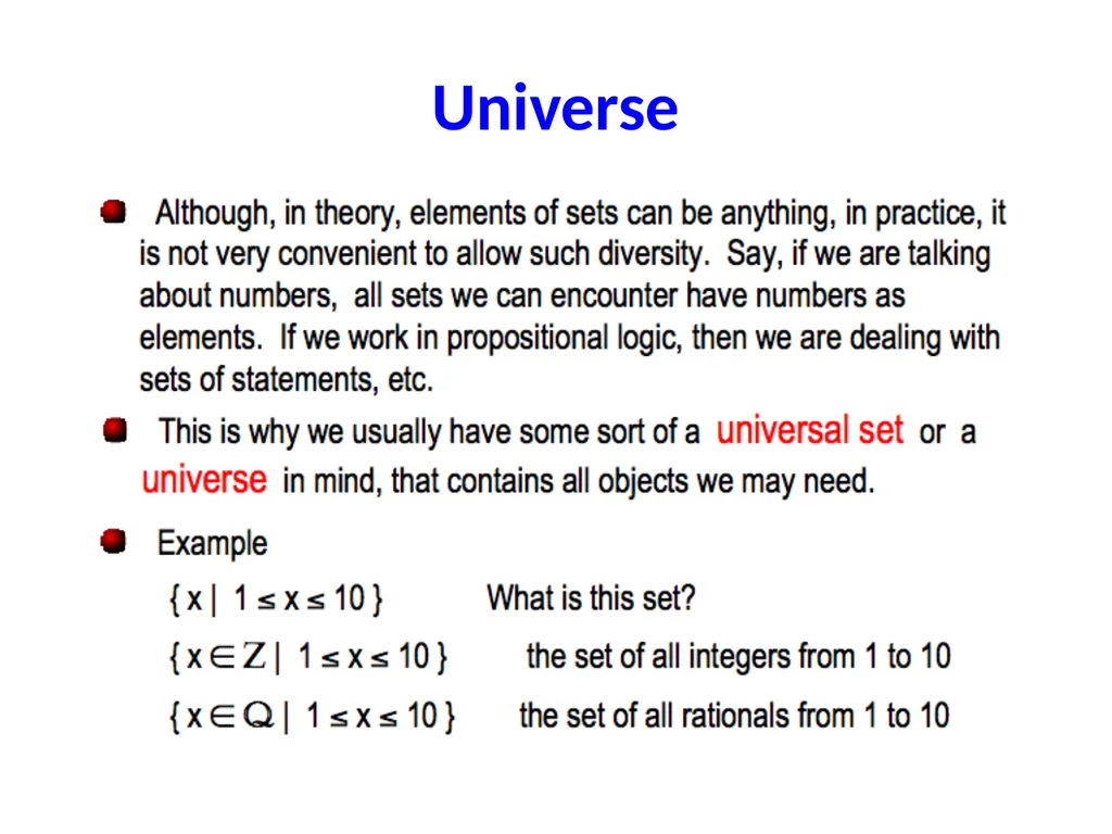 Set Theory – Part I Chapter 3.1, 3.2, 3.3 - slide 16 of 58