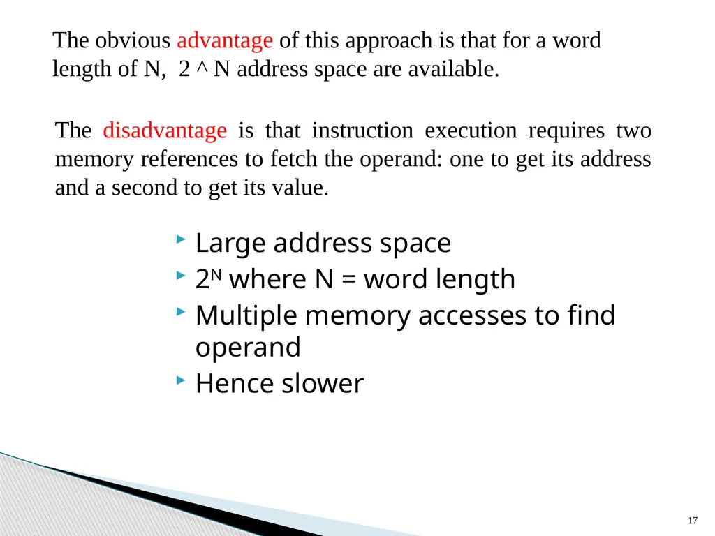 Architecture and Hardware (ITEC582 ) Chapter 13 - slide 17 of 58