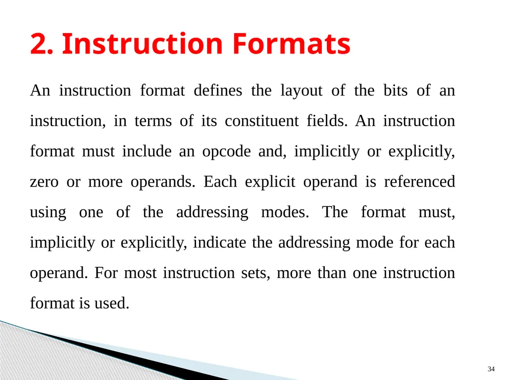 Architecture and Hardware (ITEC582 ) Chapter 13 - slide 34 of 58