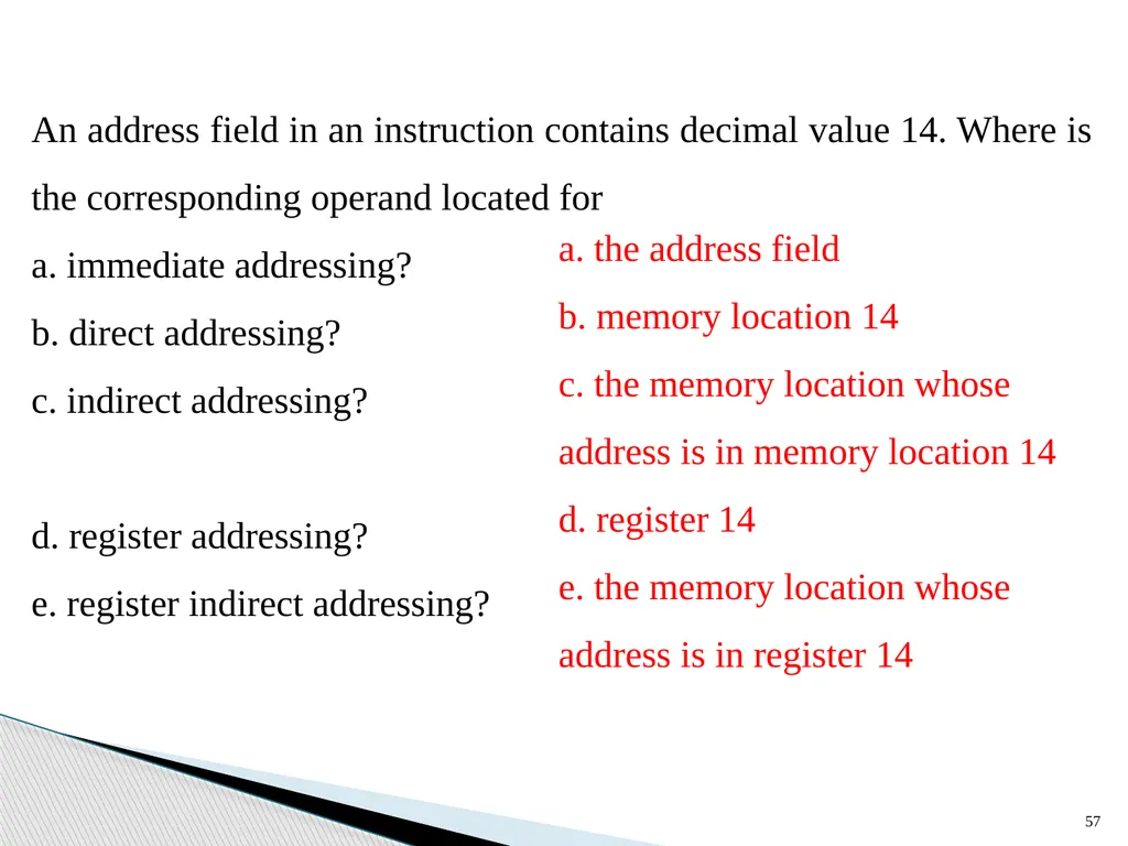 Architecture and Hardware (ITEC582 ) Chapter 13 - slide 57 of 58