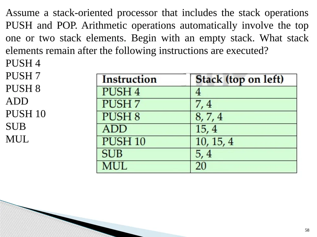 Architecture and Hardware (ITEC582 ) Chapter 13 - slide 58 of 58