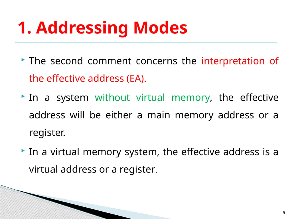 Architecture and Hardware (ITEC582 ) Chapter 13 - slide 9 of 58