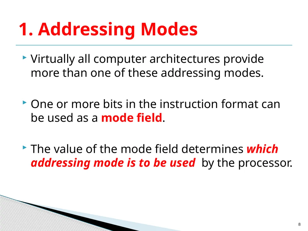 Architecture and Hardware (ITEC582 ) Chapter 13 - slide 8 of 58