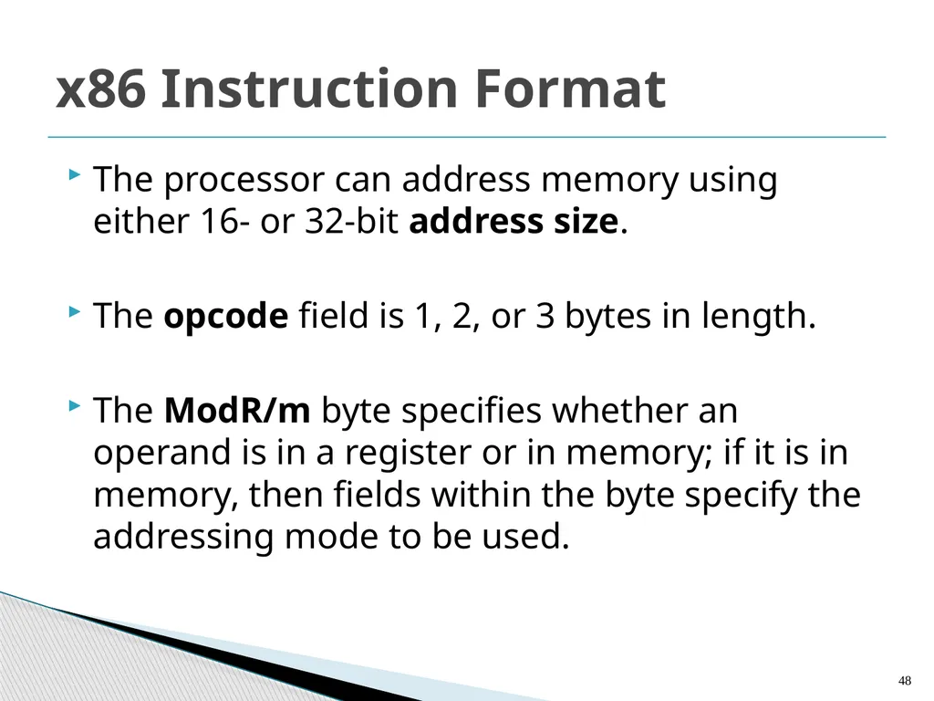 Architecture and Hardware (ITEC582 ) Chapter 13 - slide 48 of 58