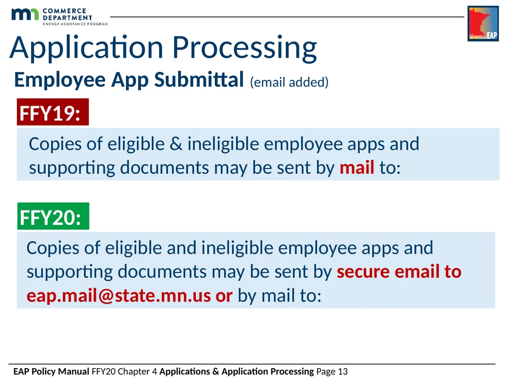 Energy Assistance Program FFY20 Annual Training - slide 30 of 58