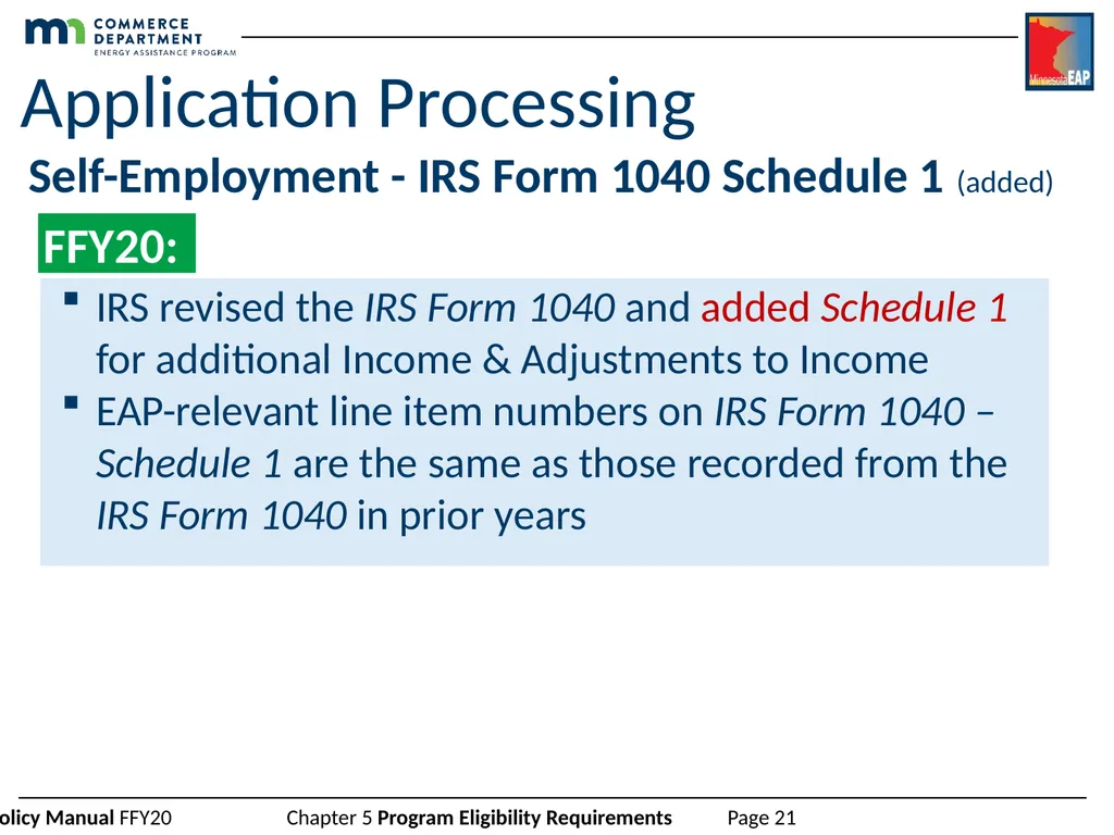 Energy Assistance Program FFY20 Annual Training - slide 35 of 58