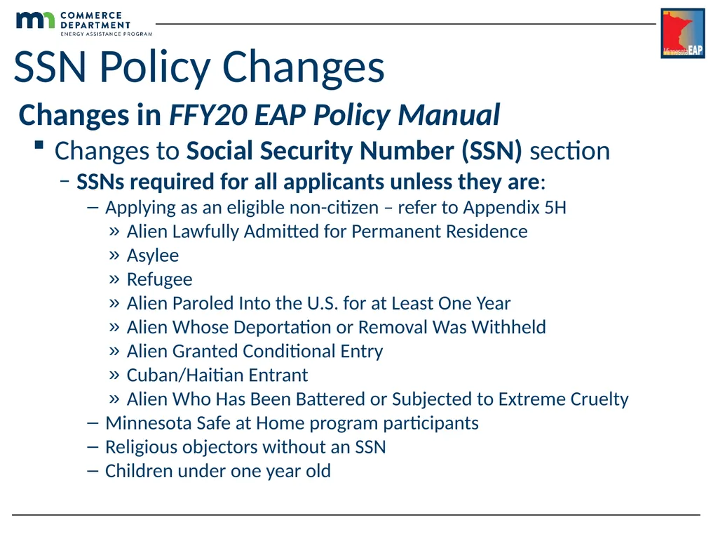 Energy Assistance Program FFY20 Annual Training - slide 49 of 58