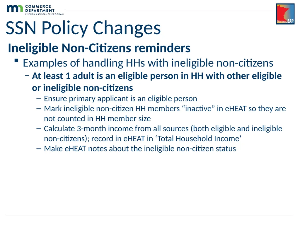 Energy Assistance Program FFY20 Annual Training - slide 56 of 58