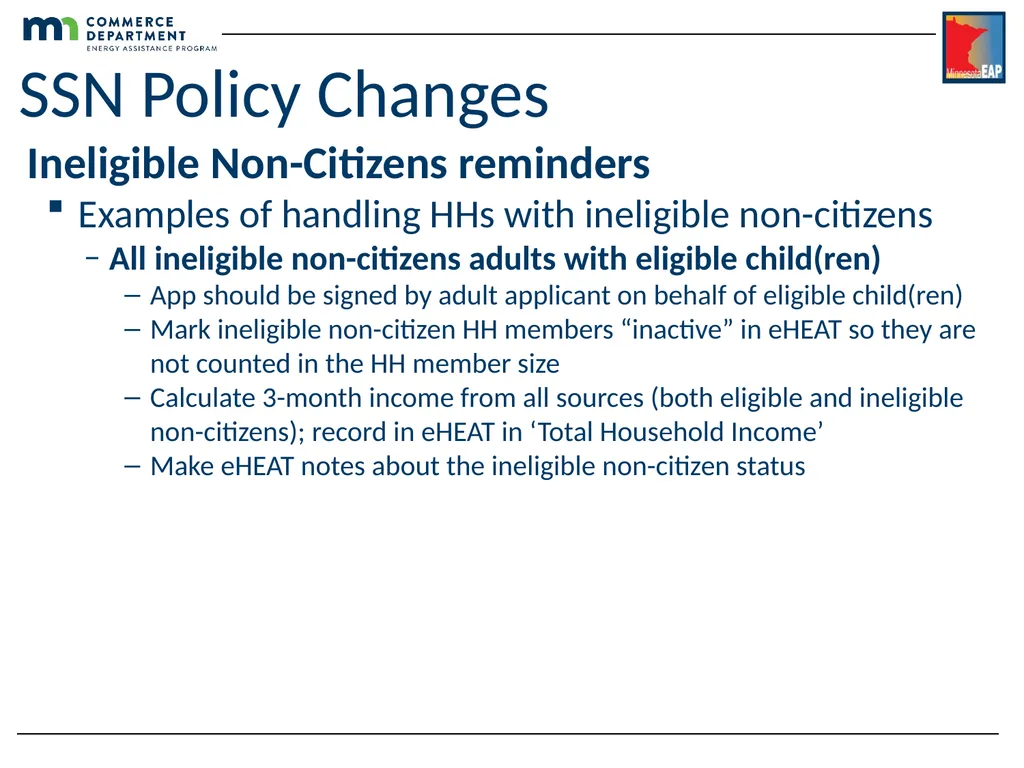 Energy Assistance Program FFY20 Annual Training - slide 57 of 58