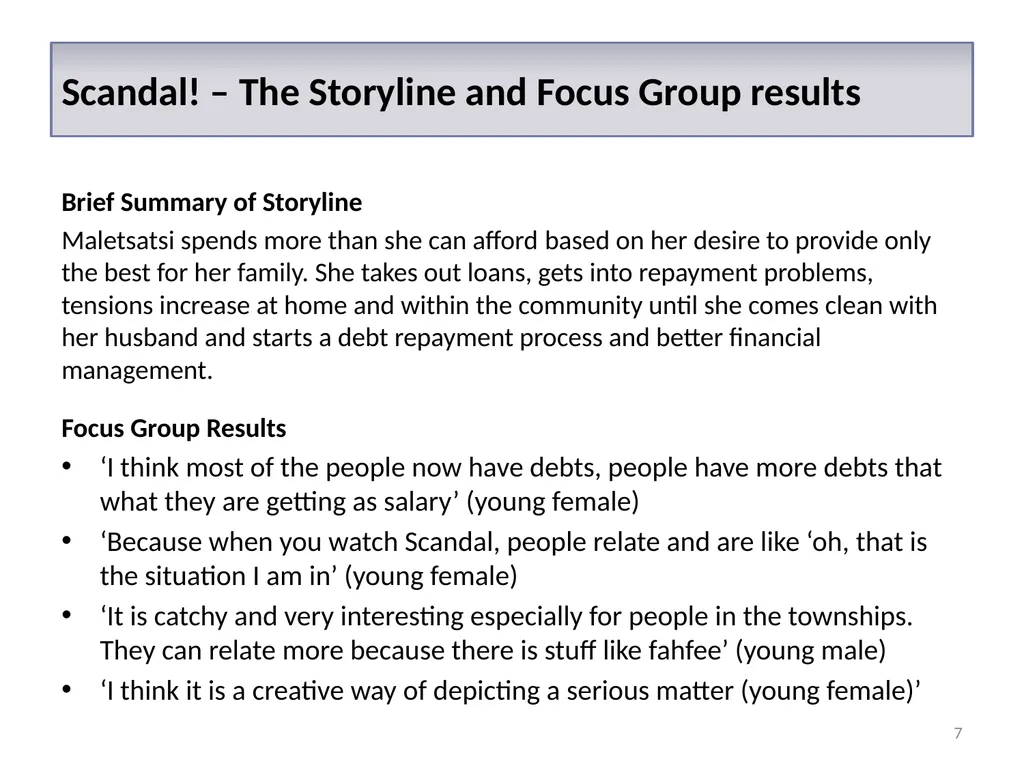 The World Bank Financial Literacy through - slide 7 of 16