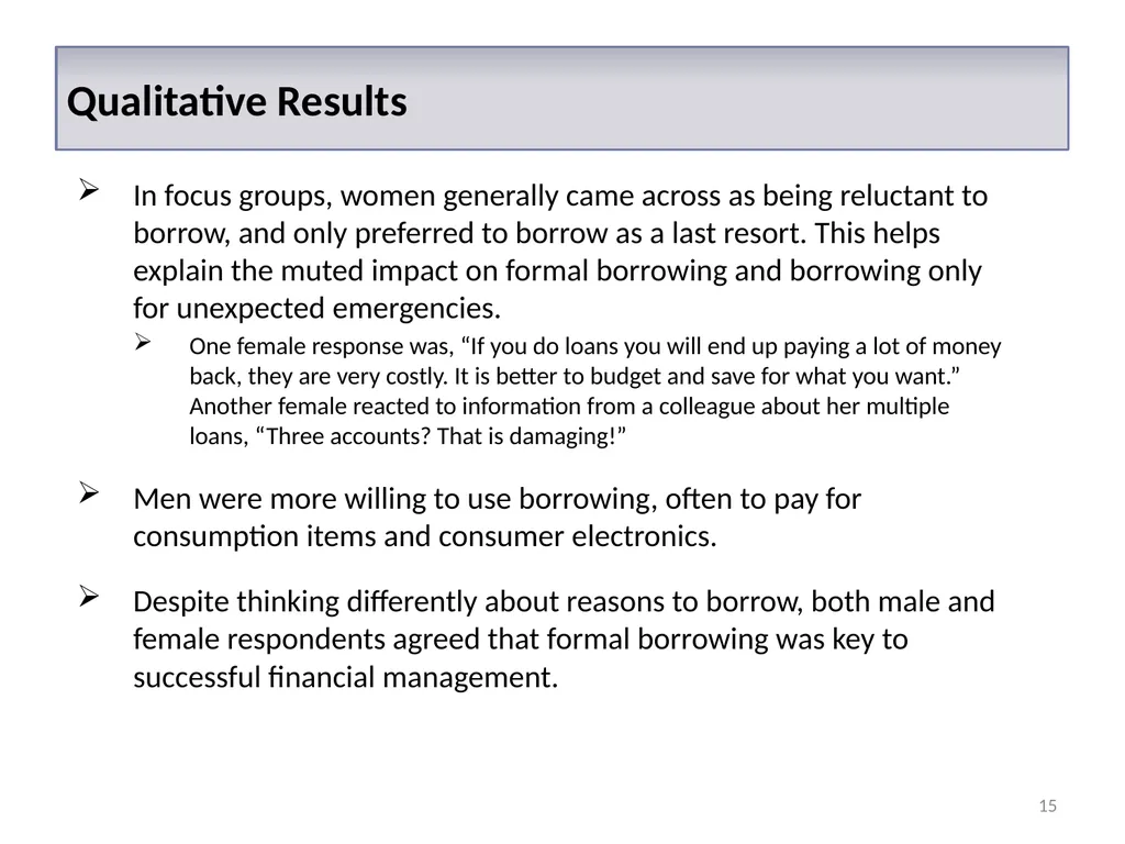 The World Bank Financial Literacy through - slide 15 of 16