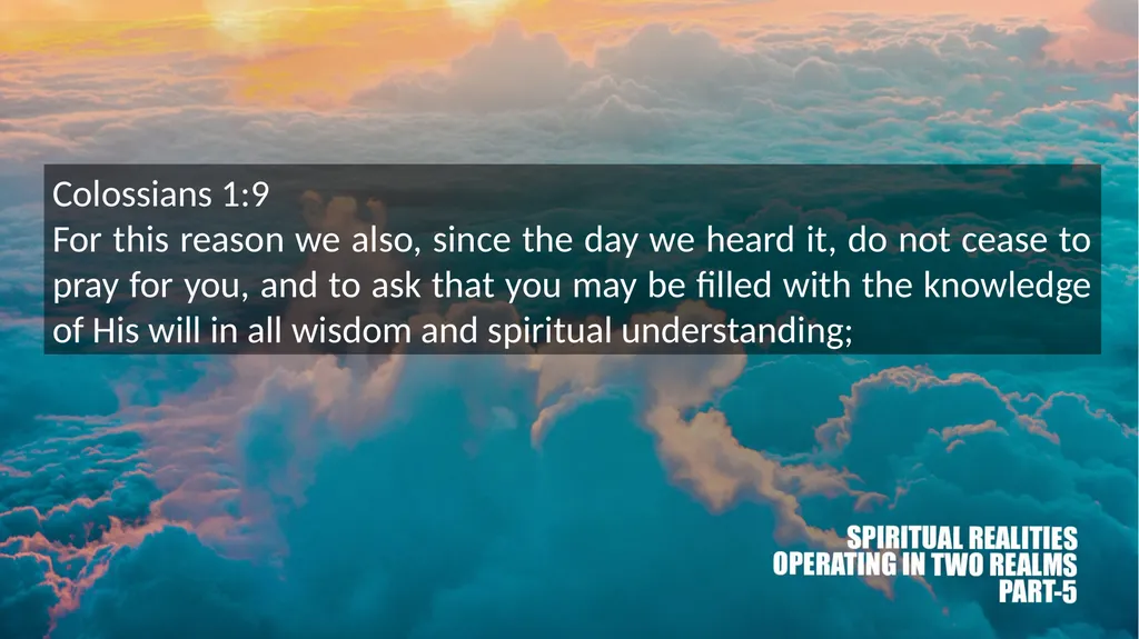 Duality of Existence : Operating in Two Realms 2 - slide 17 of 26