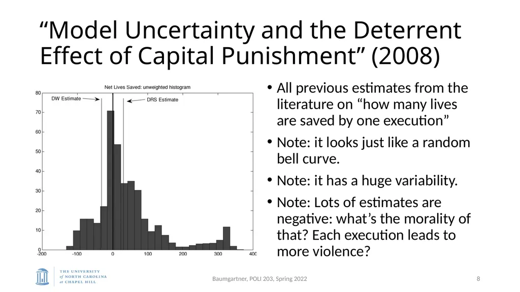 Deadly Justice, Ch 15-16 Deterrence, then - slide 8 of 27