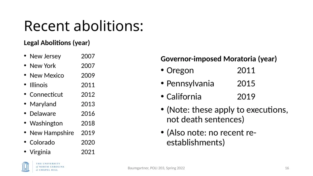 Deadly Justice, Ch 15-16 Deterrence, then - slide 16 of 27