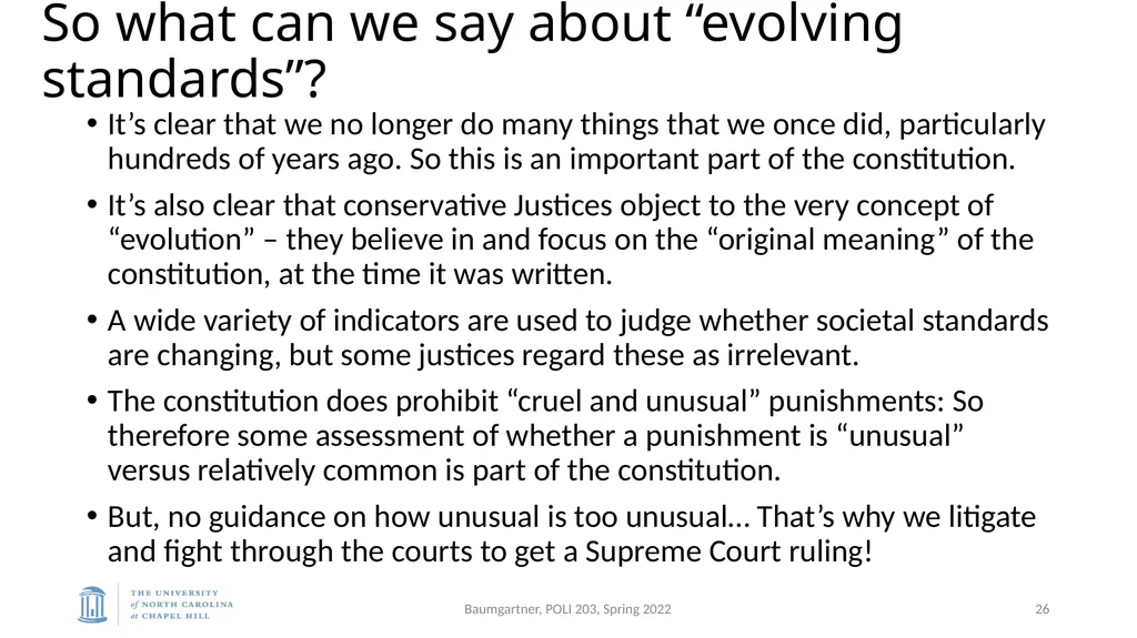 Deadly Justice, Ch 15-16 Deterrence, then - slide 26 of 27