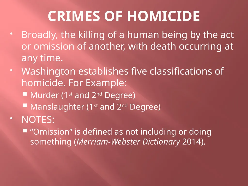 CRIMINAL LAW: ELEMENTS in Washington John Marlow - slide 7 of 17