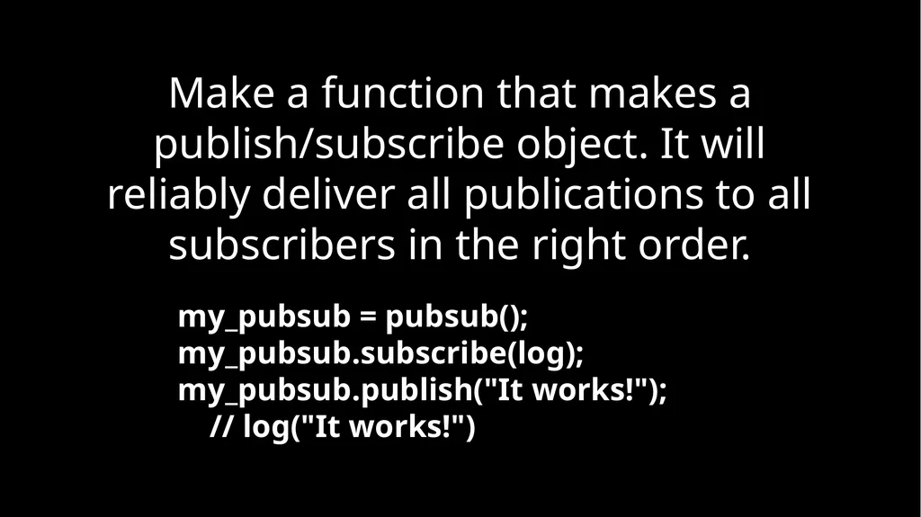 Fun With Functions Block Scope { let a; { let - slide 121 of 130