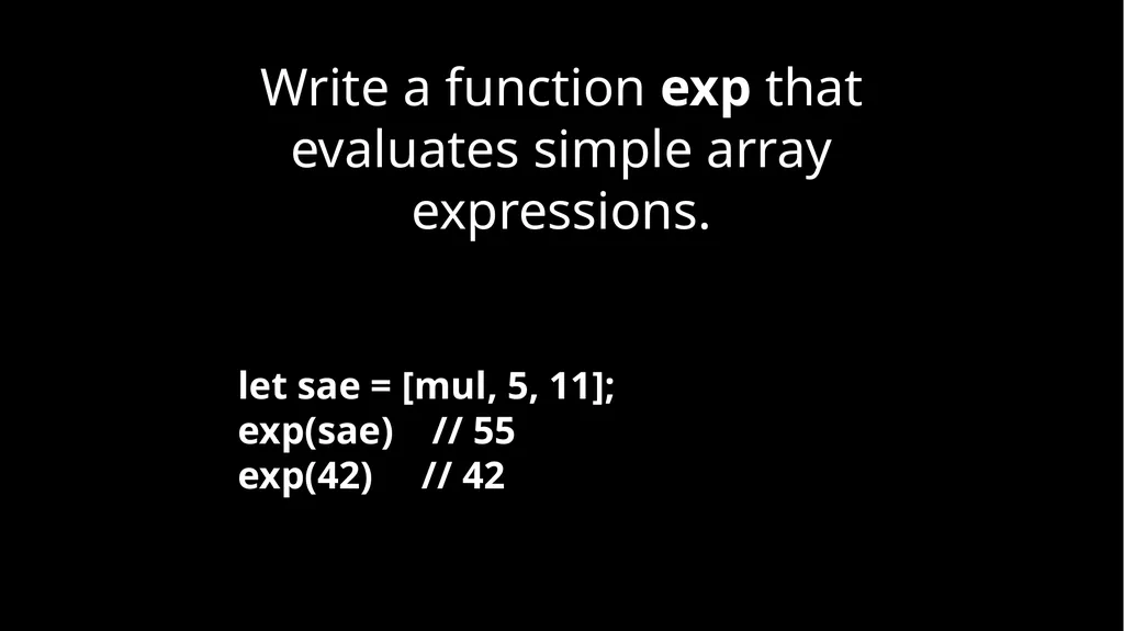 Fun With Functions Block Scope { let a; { let - slide 99 of 130