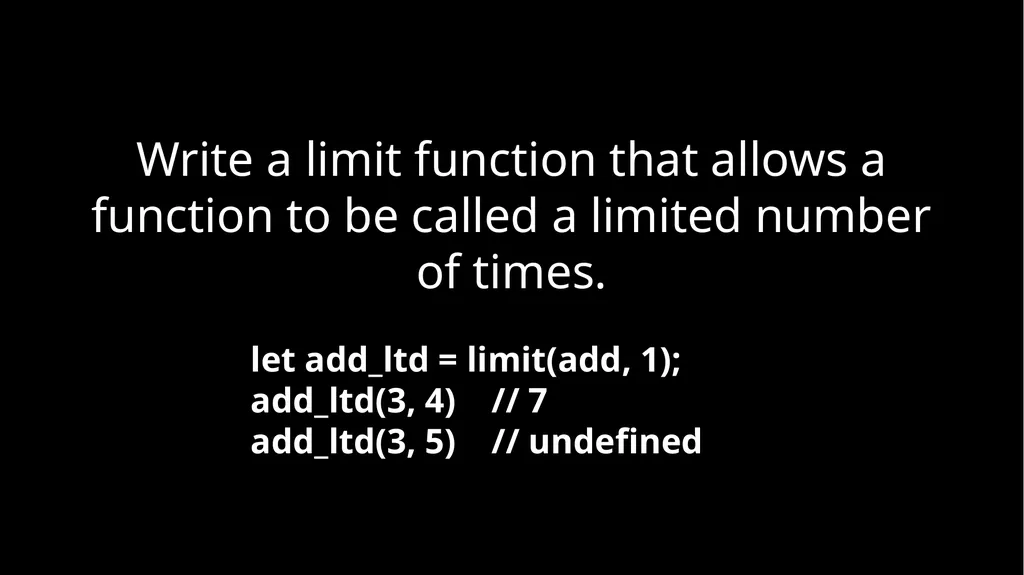 Fun With Functions Block Scope { let a; { let - slide 49 of 130