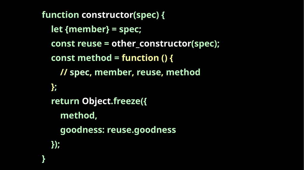 Fun With Functions Block Scope { let a; { let - slide 116 of 130