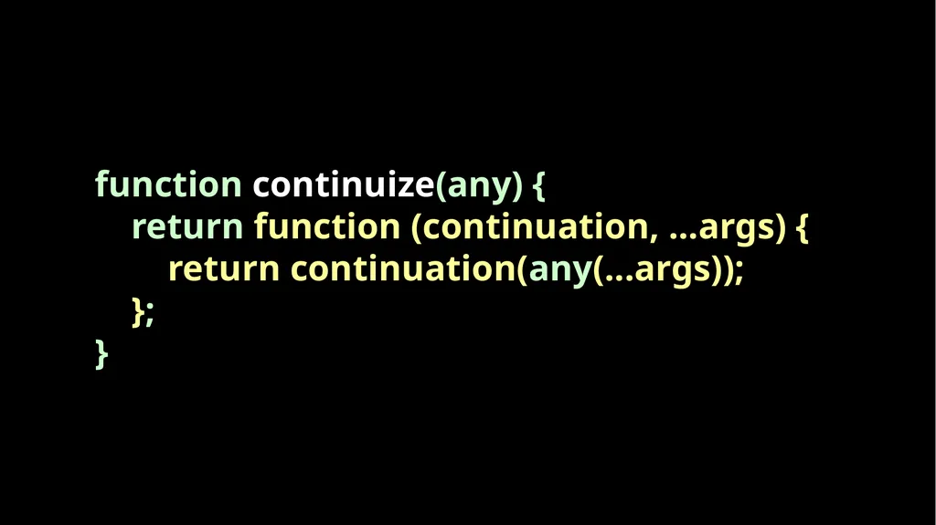 Fun With Functions Block Scope { let a; { let - slide 115 of 130