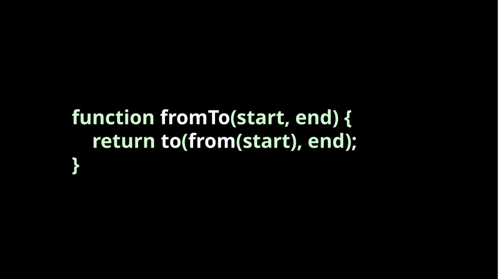 Fun With Functions Block Scope { let a; { let - slide 57 of 130
