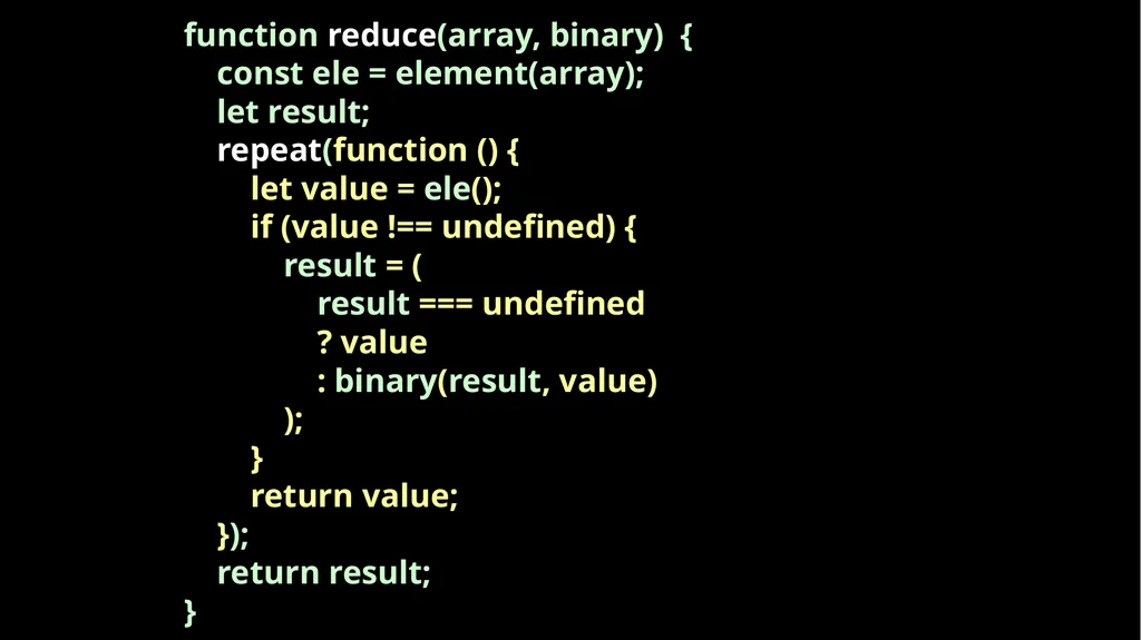 Fun With Functions Block Scope { let a; { let - slide 76 of 130