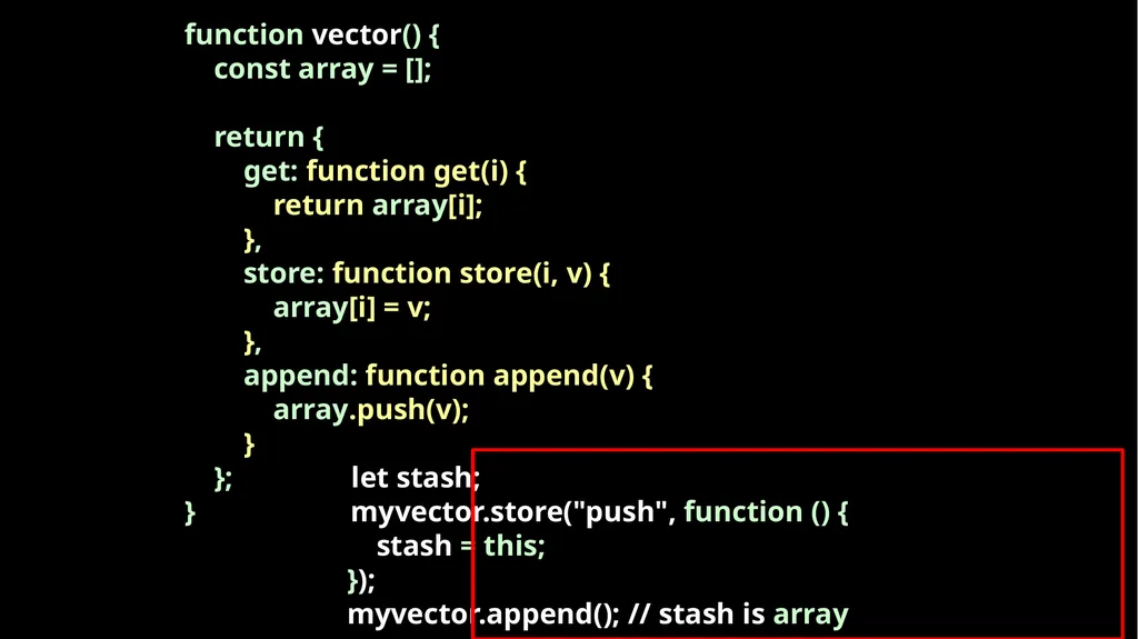 Fun With Functions Block Scope { let a; { let - slide 119 of 130