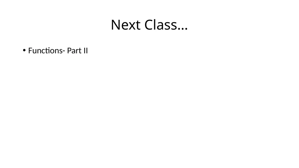 15-110: Principles of Computing Functions- Part I - slide 28 of 28