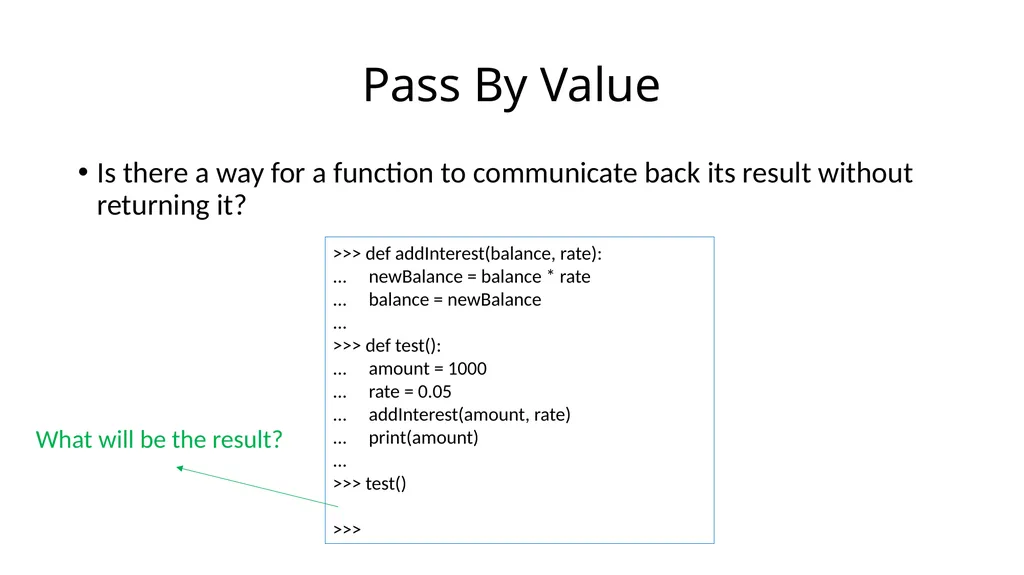 15-110: Principles of Computing Functions- Part I - slide 21 of 28