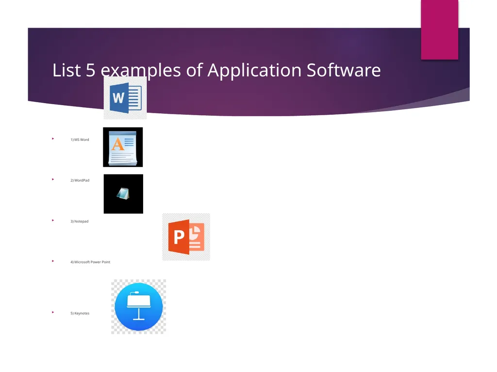 Data Operations Topic: Software Topic: Software - slide 7 of 46