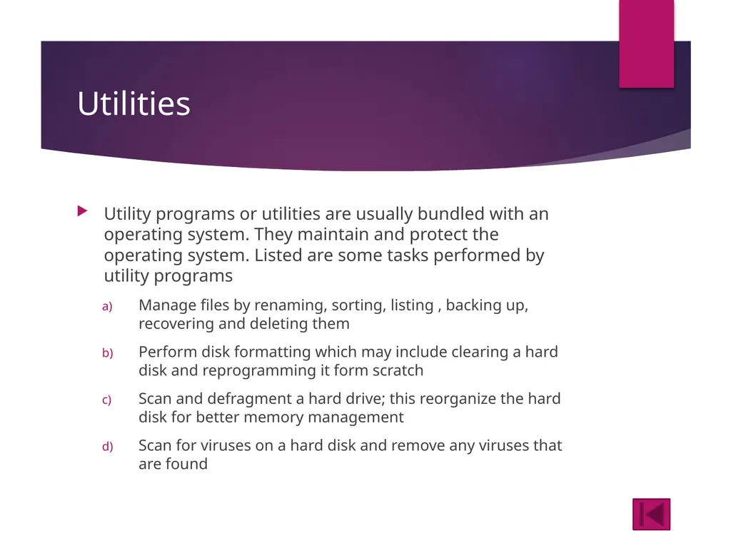Data Operations Topic: Software Topic: Software - slide 34 of 46