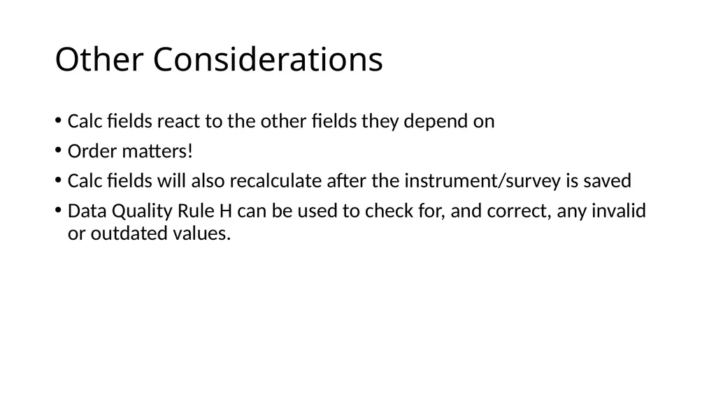 Simple and Complex Calculations in REDCap – Chris - slide 7 of 10