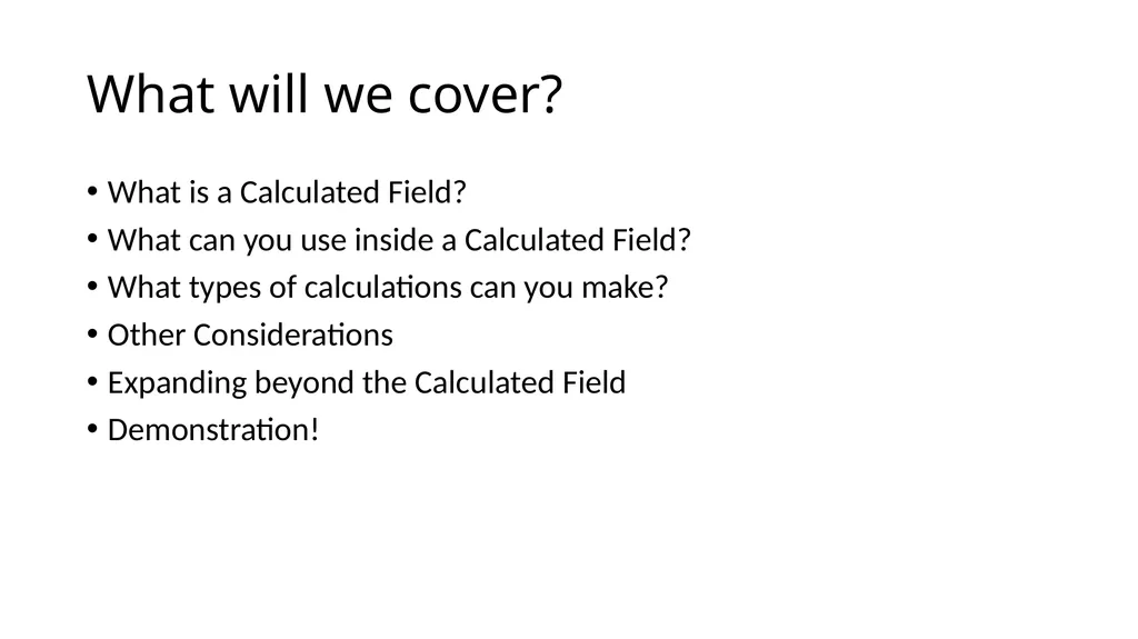 Simple and Complex Calculations in REDCap – Chris - slide 2 of 10