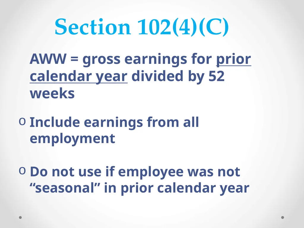 Calculating Average Weekly Wages Rev 5-2-2017 What - slide 13 of 31