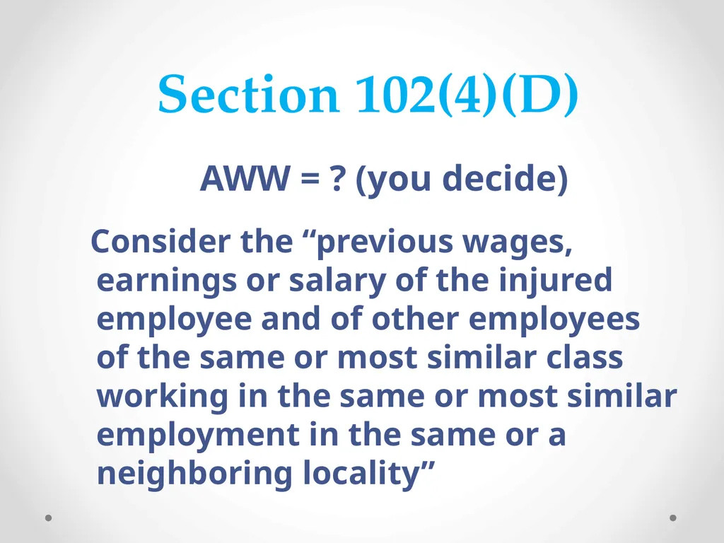 Calculating Average Weekly Wages Rev 5-2-2017 What - slide 16 of 31