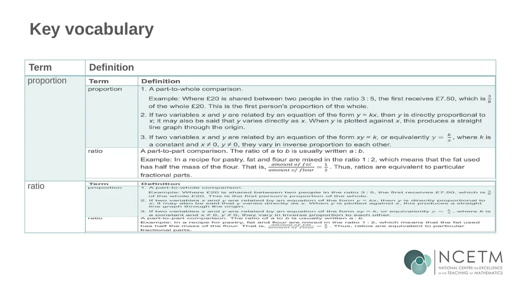 Calculating percentage changes (from 3.1 - slide 35 of 40