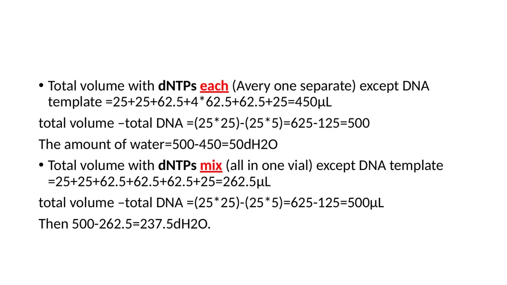 PCR calculations Ali I.A.Gharip, BSc Biotech T.A - slide 22 of 25